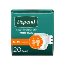 product image Depend® Incontinence Protection with Tabs, Unisex