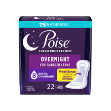 product image 8 Drop Extra Coverage Overnight Pads