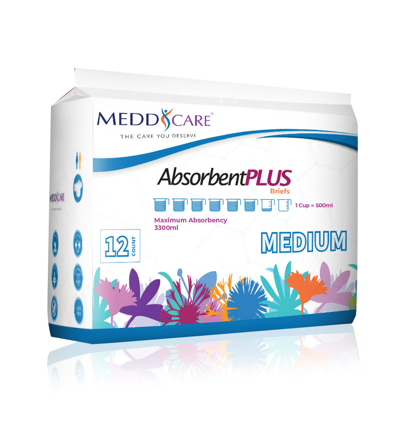 Absorbent Plus Overnight Medium (12 Counts)