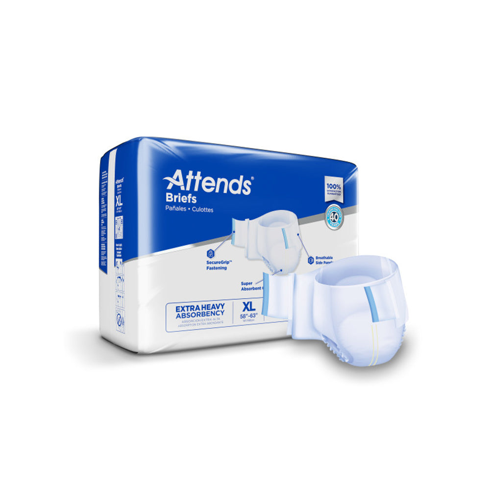 Attends Briefs Extra Heavy Absorbency