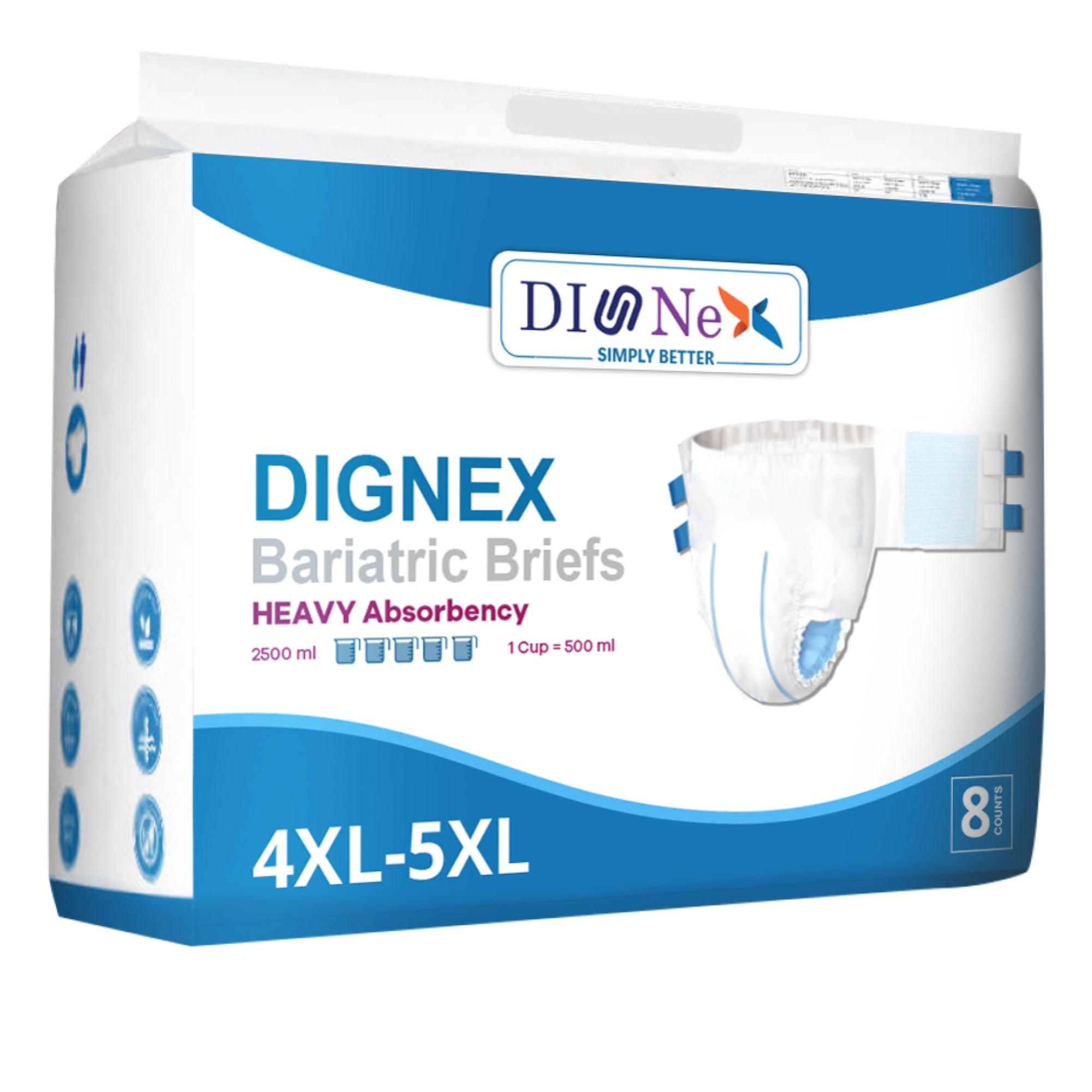 Dignex Bariatric Brief – Genesis Healthcare Products Inc