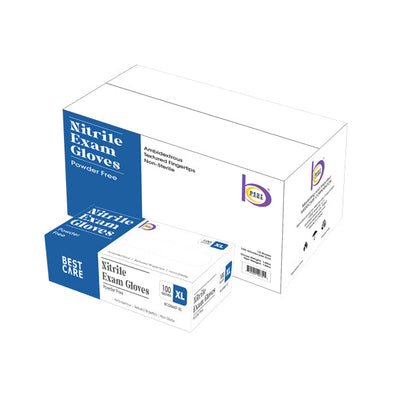 Meddcare® Nitrile Exam Gloves — Powder-Free Disposable Gloves