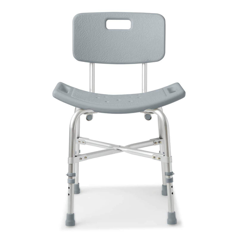 Medline Bariatric Shower Chair W/ Back, 550 lb. Cap. G2-102BX1