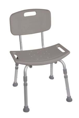 Drive Shower bench with back 4/CS