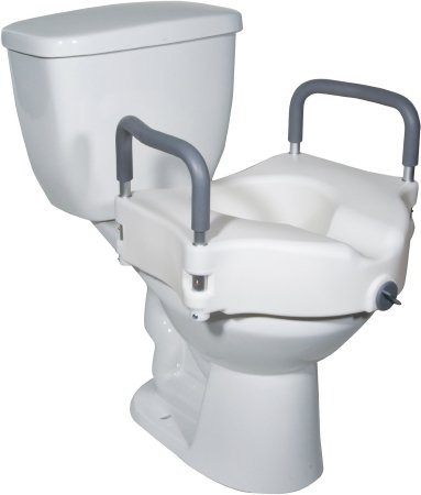 Drive Raised toilet seat w/ arms
