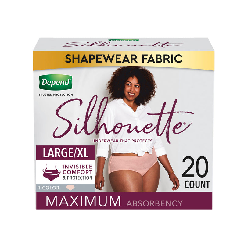 Buy Depend Silhouette Incontinence Underwear for Women Max Absorbency Small  at