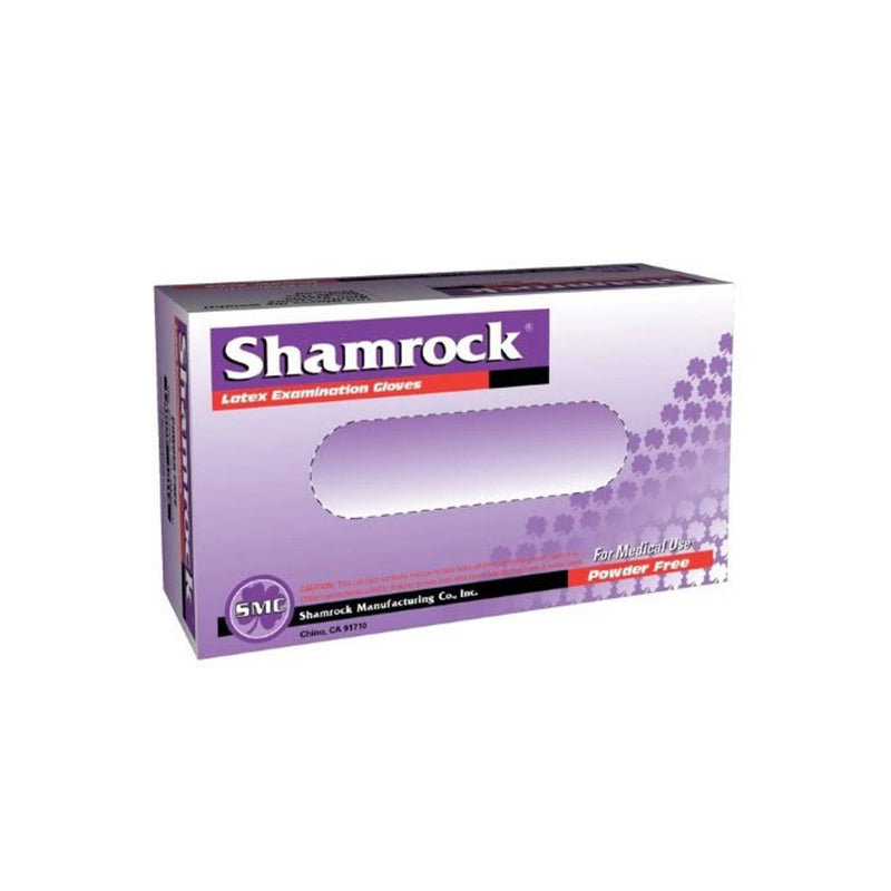 Shamrock Latex Examination Gloves Powder-Free