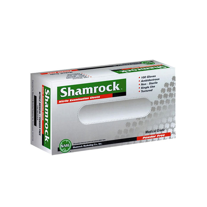 Shamrock Nitrile Examination Gloves Powder-Free