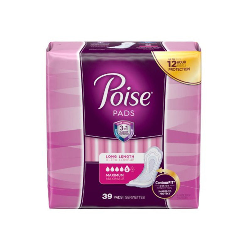 Poise Maximum Absorbency Long Pads